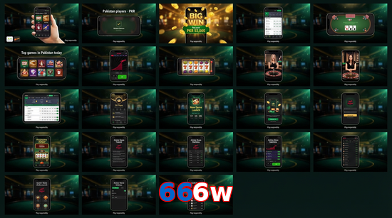 Main screen of 666W bet page for PK players